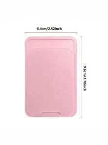 1pc Cell Phone Back Sticker Card Case Sticker Type Machine Card One Convenient Travel With Cover Anti Fall Off Back To School To Start School Convenient Compact Business Travel For Women Wallet Mini Wallet Purse Wallet Magsafe Wallet Card Wallet - Multicolor - View 12