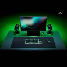 RAZER Heavy Armor Beetle V3 Gaming Mouse Pad Optimized Surface For Smooth Tracking Natural Rubber Non-Slip Base Precision Lock Edge To Extend Life V3-L