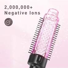 Professional Thermal Brush Heated Round Brush, Ionic Hot Curling Brushes, Makes Hair Shinier & Smoother, 1.5 Inch, 5 Temp Settings, Universal Voltage, Easy To Use, Gifts For Women