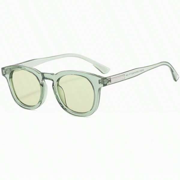 1pc Oval Small Frame Simple Stylish Fashion Fashion Glasses For Men (Suitable For Driving, Travel, Casual, Outdoor Sports, Daily Use)