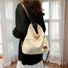 Women Fashion Backpacks, School Backpack - 6105黑色[防潑水布料] - 查看 8