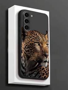 1个装 豹纹防滑保护壳，兼容三星Galaxy A04e/A05s/A13/A14/A15/A34/A35/A50/A52/A53/A54/S21/S22/S23/S24/S25/S25Ultra/24fe - 黑色 - 查看 1