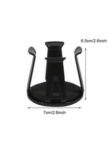 1件多功能汽車杯架可擴展飲料穩定器，強力夾式安裝，適用於大多數杯子和瓶子，耐用ABS材質，必備汽車配件 - 彩色 - 查看 3