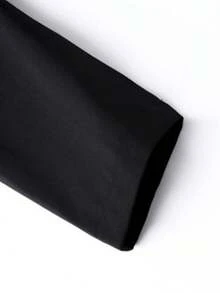 1pc Men's Casual Turndown Collar Jacket, Business Gentleman Casual Jacket Top For Spring & Autumn, Business Formal Style - Black - View 3