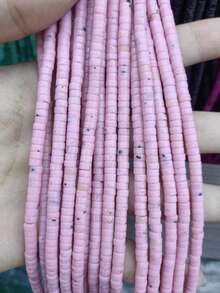 4x2mm Natural Gemstone Howlite Agate Quartz Jasper Cylinder Tube Beads Handmade DIY Women Bracelet Necklace Loose Spacer Beads For Jewelry Making DIY Accessories - Multicolor - View 30