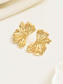 1 Pair Elegant Daisy Flower Earrings, Creative Unique Design, Suitable For Daily Wear For Women