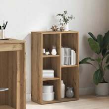 Bücherregal Artisan-Eiche 50x25x80 cm Holzwerkstoff