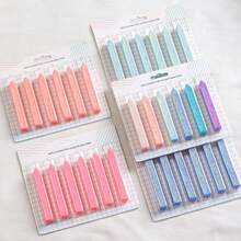 6条装 极光蜡条 封蜡 封头 封蜡 炫彩 无芯封蜡 适用于密封婚礼请柬、信纸信封、包装装饰、圣诞礼物 - 均碼 - 查看 9