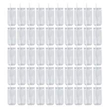 AGH Plastic Cup 16oz Clear Mason Can With Clear Lids For Summer Cold Drinks UVDTF 50 Pack - Clear With Clear Lids,50pack - View 4