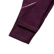 Under Armour Rush Scallop Legging PKT Tight Fit Pants For Women, Yoga & Fitness 1365355-501 - Dark Red - View 5