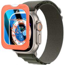 2Pcs Tempered Glass Film Compatible With IPhone Watch Ultra 2 3 49mm With Alignment Tool Screen Protector For Watch Ultra 49mm Easy Install Kit