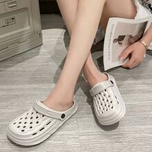 Lightweight Breathable Sandals Men Summer New Outdoor Anti-Slip EVA Slides Beach Casual Closed Toe Slippers - White - View 10