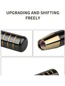 1pc Car Gear Shift Knob Extender, Personalized Gear Shift Lever Handle Replacement, Universal Alloy Gear Shift Knob, Car Accessories