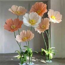 Flexible Bendable Floral Shaping Tube - 3 Colors (White, Green, Golden) For Plant & Balloon Decor, Christmas, Easter, Valentine's Day, Thanksgiving, Graduation - Durable Plastic Home Decoration, No Power Needed, Flower Decorations