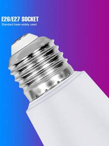 25W RGB LED 灯泡带遥控器，彩色室内 220V/110V 多色变色可调光嵌入式吊灯灯泡 5W RGBW 冷白/RGBWW 暖白 10W 智能电竞室卧室床头圣诞节万圣节节日礼物夜间装饰照明 15W 动态 4 种模式 15 种颜色派对酒吧聚光灯 20W 可调亮度客厅背光壁灯氛围灯 - RGB Bulb-with 24key Remote(E27/E26) - 查看 8