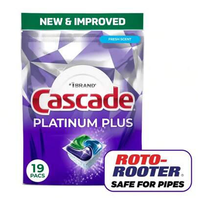 Cascade Platinum Plus Action Pacs Dishwasher Detergent