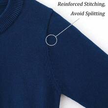 Girls' Cardigans Sweater Cotton Button Solid Long Sleeve Knit Sweaters