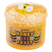 70ml 手工果冻透明脆史莱姆玩具，香味史莱姆，小可爱蜜蜂图案减压橡皮泥云史莱姆粘土蓬松史莱姆腻子 - 彩色 - 查看 2