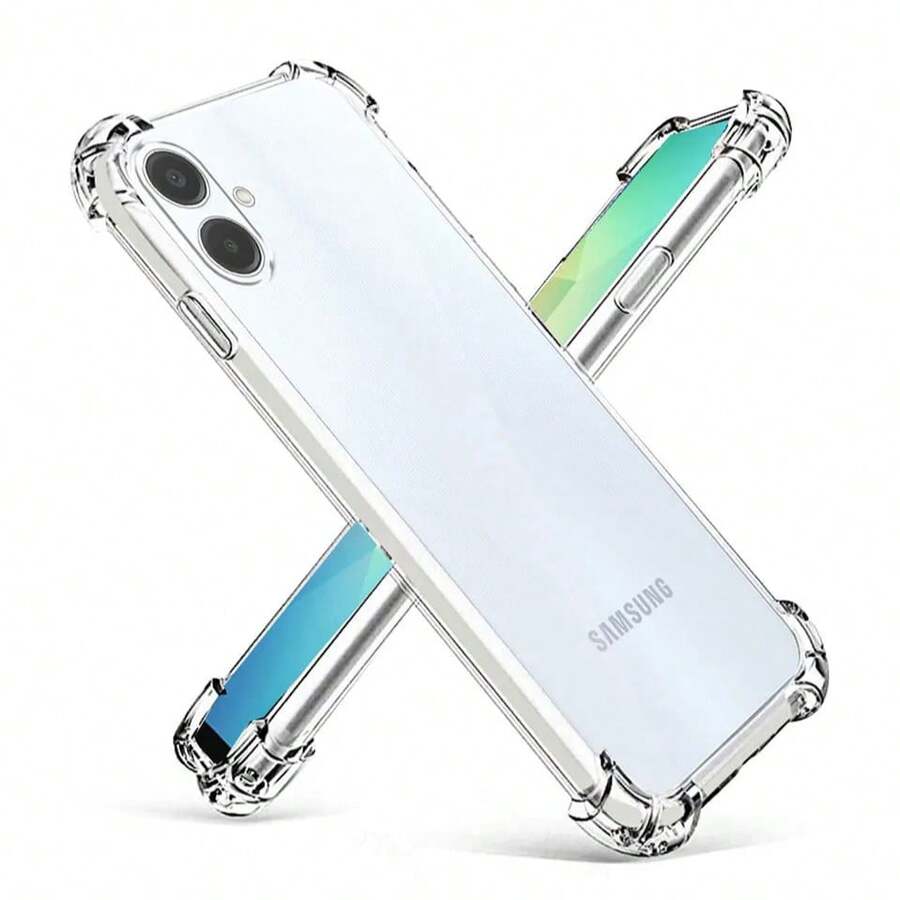 Transparent Anti-Impact Case Cover For Galaxy A06 - 01 Bìa - Xem 1