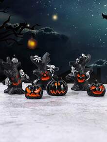 3pcs, 45mm Resin Halloween Beads.Not Suitable For Colour Loss Allergy.Suitable For Decorating Room, Living Room, Desk.DIY Resin Accessories.Suitable For Making, Earrings, Necklace, Keychain Decoration.Make Your Unique And Charming Jewellery. - Multicolor - View 5