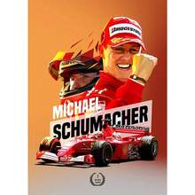 1 tấm áp phích đua xe huyền thoại F1 Pop Sports 2023 thẩm mỹ mũ bảo hiểm đua xe Schumacher in trên vải nghệ thuật treo tường trang trí phòng lái xe tại nhà khung tùy chọn - Nhiều màu - Xem 41