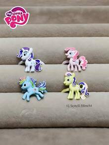 MY LITTLE PONY 1/6 pièces Bague queue mignonne et polyvalente réglable de style dessin animé, style anime mignon, décoration de maison convenant pour les cadeaux de fête, l'ameublement, les fournitures de fête, les cadeaux, convenant pour la Saint-Valentin, les décorations et cadeaux d'anniversaire, cadeaux de Noël pour les amis, cadeaux, décorations, décoration d'intérieur, cadeau parfait pour les jeunes pendant leur anniversaire