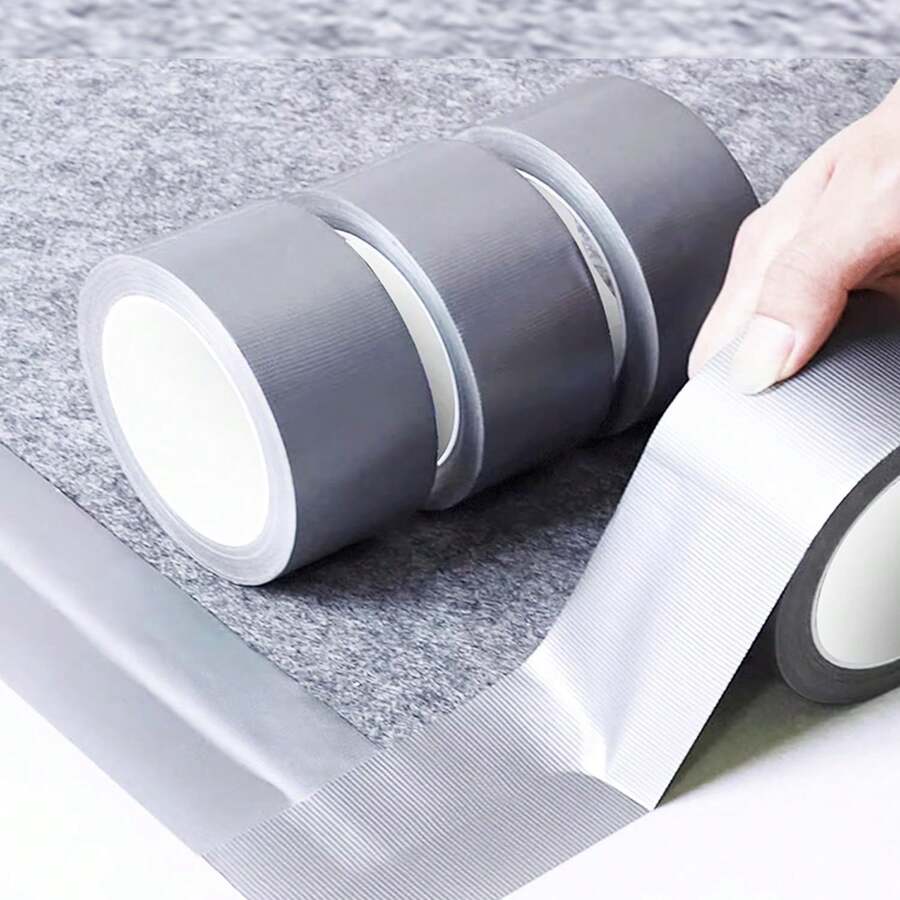 4/2/1 包强力防水银色管道胶带，66 码 x 1.88 英寸，强力粘合管道胶带，无残留，散装，适用于家庭使用、DIY、项目、户外维修，可手撕