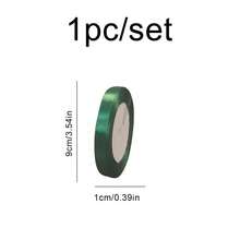 Décoration de fête de Noël Ruban vert Nœud cadeau Cordon satin - Vert - Voir 10