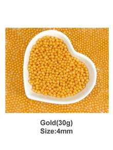 Edible Sprinkles Dragees Pearl Cake Decoration Sprinkle 30grams Confetti - Multicolor - View 15