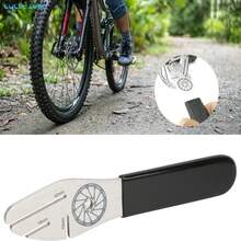 Stainless Steel Bicycle Disc Brake Pad Repair Tool, Brake Disc Adjustment Wrench For Brake Pad Correction And Adjustment - Multicolor - View 3