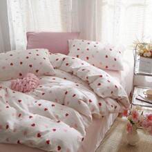 Set de funda nórdica clásica - Ropa de cama de microfibra suave y lavada con diseño atemporal para una encantadora estética de estilo granja