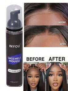INYOU Lace Wig Melting Mousse Glue,Closure Wigs Extensions Wig Melting Mousse Hold For Wig Hair1.35oz,2.02oz,2.7oz