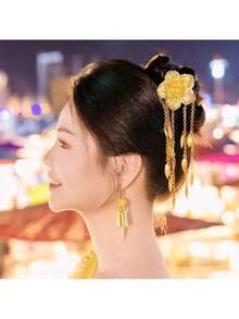 Hair Pins - 銀色 - 查看 1