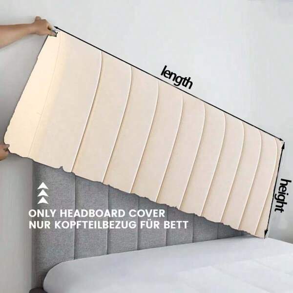 Capa De Cabeceira Grossa De 1 Peça, Capa Contra Poeira Com Tudo Incluído, Pacote Macio Costas Com Costas, Capa De Cabeceira Anticolisão