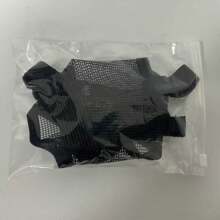 1pc Black New Style Dog Muzzle Net Breathable Dog Mouth Cover, Safe Anti-Choke Dog Muzzle, Anti-Barking Anti-Biting Muzzle