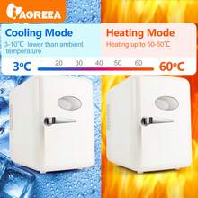 Mini Car Refrigerator With Window & Handle - 4L/6-Can Portable Fridge For Car/Home/Office/Dorm, Electronic Cooling & Heating, Ideal For Cosmetics/Drinks/Fruits - US A Type Plug(110-127V) - View 7