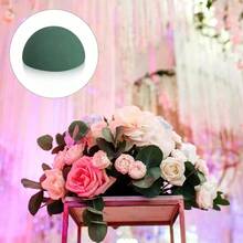 1pc/3pcs/5pcs Xốp hoa hình bán cầu, Xốp hoa tròn, Xốp hoa nhân tạo màu xanh lá cây dùng trang trí đám cưới, Quả cầu xốp hoa giống thật, Thích hợp cho làm vườn, đám cưới, Cắm hoa, Xốp xốp thấm nước - Nhiều màu - Xem 11