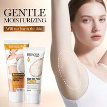 Bộ sản phẩm tẩy lông bằng gạo 2 món/hộp gồm kem tẩy lông và gel làm dịu da, tẩy lông nhanh chóng và nhẹ nhàng, giúp giảm sự phát triển của lông, phục hồi nang lông, dưỡng ẩm cho da khô, cho làn da mịn màng, mềm mại và nhạy cảm khi sử dụng hàng ngày. - Nhiều màu - Xem 4