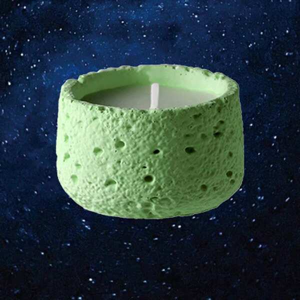 Small Size Colorful Space Cup Scented Candle, Elegant Home Decor, Fragrant Aroma, Suitable For Halloween, Christmas, Thanksgiving And Other Holidays