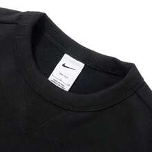 Nike M NK DF SI CREW Sweatshirt/Pullover, Fleece Dri-FIT Technology Moisture-Wicking Quick-Dry Men's Casual Sports FZ0221-010 - Black - View 3