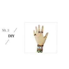 Creative Metal Bead Loom Kit Weaving Beading Loom For Jewelry Bracelet DIY Knitting Machine Handmade Beads Knitting Tool