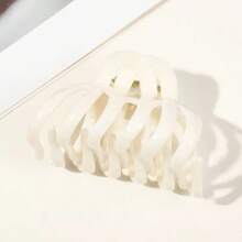 1 pieza Pinza de pelo grande minimalista, accesorios de pelo elegantes para mujer, pinza de pelo, clip, mordaza, agarrador de pelo