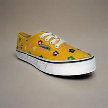 Zapatillas casuales universales para hombre y mujer, lona urbana universal para hombre y mujer, refrescantes, cómodas, lindas, adecuadas para caminar, fitness, negras,amarillas - Amarillo - Ver 3