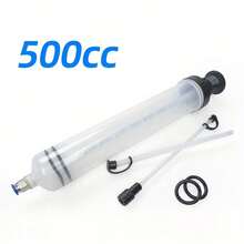 Syringe-Type Suction And Injection Dual-Purpose Oil Change Tool Manual Oil Pumping Filler Pump Oil Change Brake Oil Artifact - one-size - View 3