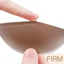 QY MUQU Cakes Nipple Covers Breast No Show Pasties Reusable Women Sticky Seamless Silicone Breast Covers 4 Pairs Petals 8380 - 濃縮咖啡(8 杯) - 查看 4