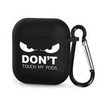 Slogan White Label Wireless Bluetooth Earphone Case For AirPod Pro 2nd/3rd/4th Gen, Protective Soft Cover For Men And Women