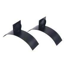 Eatssode Portacandele da parete in 2 pezzi, portacandele in metallo per decorazioni creative, portacandele da tè rimovibile e riutilizzabile, portacandele da parete - nero - Visualizzare 8