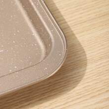 1 pieza Bandeja de hornear de tamaño grande, molde para hornear pan francés tipo baguette, hoja de acero al carbono rectangular para horno profundo, disponible en tamaños grande y mediano, adecuado para asar al aire libre, hornear pasteles, pan, pizza, etc.