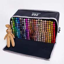 24/36/48/60/80/120/168/262 色绘图马克笔双头永久性艺术素描马克笔适用于插图学校提供返校 - 彩色 - 查看 7