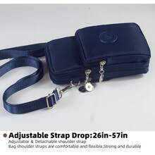 Small Crossbody Bags For Women Mini Cell Phone Purses Handbag Shoulder Bag - 藏蓝色 - 查看 6